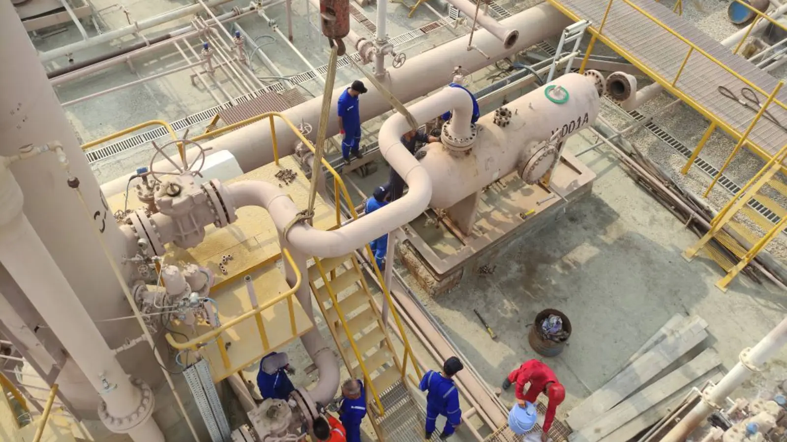 Industrial facility maintenance